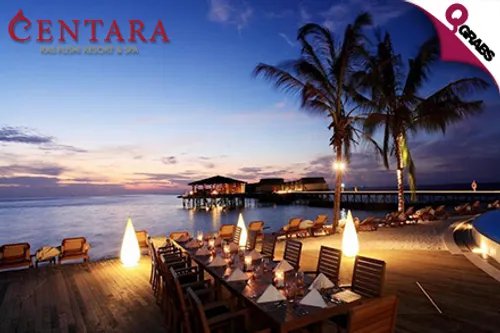 From QR6645 Per Person Experience a Romantic Maldives All-Inclusive Getaway at Adults-Only Centara Ras Fushi - Flights & Speedboat Island Transfers Included! (Up to QR16776 Value)